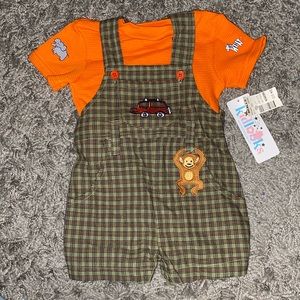 Kidlooks 2 piece short and shirt, 0-3 months